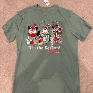 Disney Parks Green Holiday T-Shirt